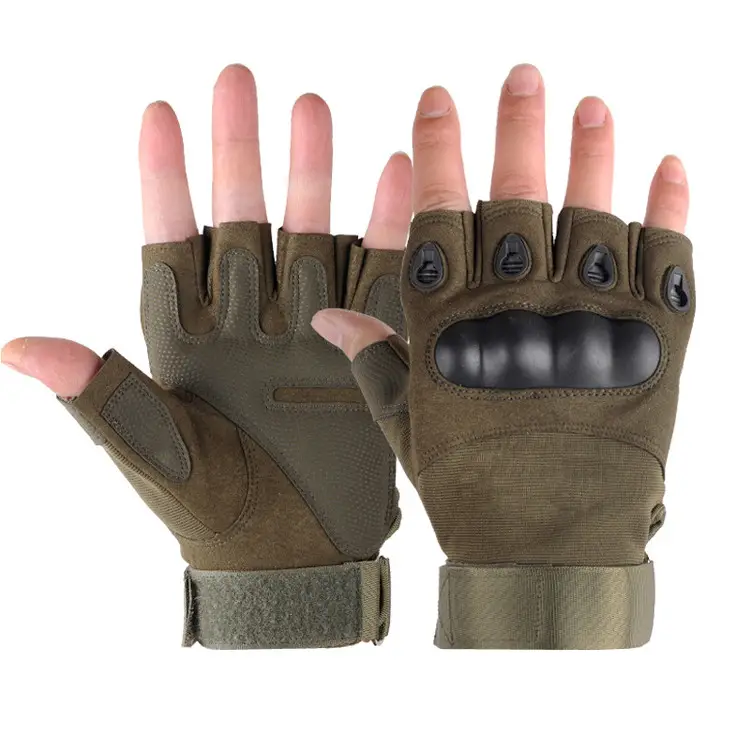 Тактические безпалые перчатки Oakley Tactical Gloves PRO Green