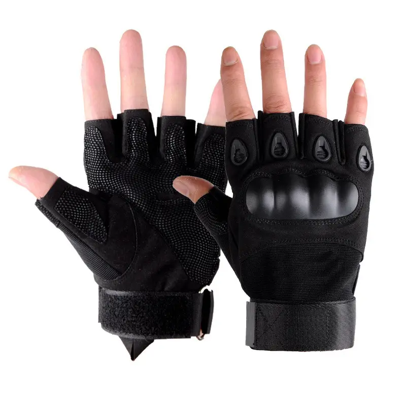 Тактические безпалые перчатки Oakley Tactical Gloves PRO Black