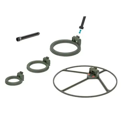 Компактный металлодетектор Vallon VMF4-VS20 четвертого поколения со сменной поисковой рамкой диаметром 20см Компактный металлодетектор Vallon VMF4-VS20 четвертого поколения со сменной поисковой рамкой диаметром 20см