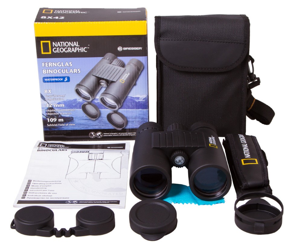 Бинокль National Geographic 8x42 WP (9076000)