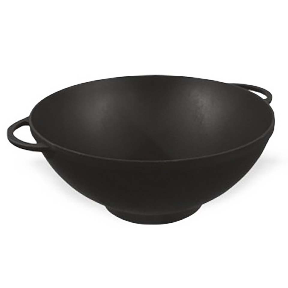 Чугунная сковорода WOK Ситон / Syton 340х155, 8 л Чугунная сковорода WOK Ситон / Syton 340х155, 8 л