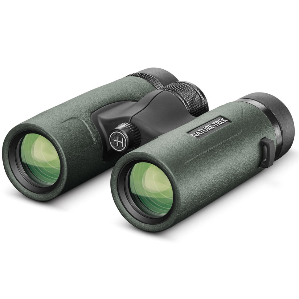 Бинокль для охоты и туризма Hawke Nature Trek 8x32 Top Hinge-Green...