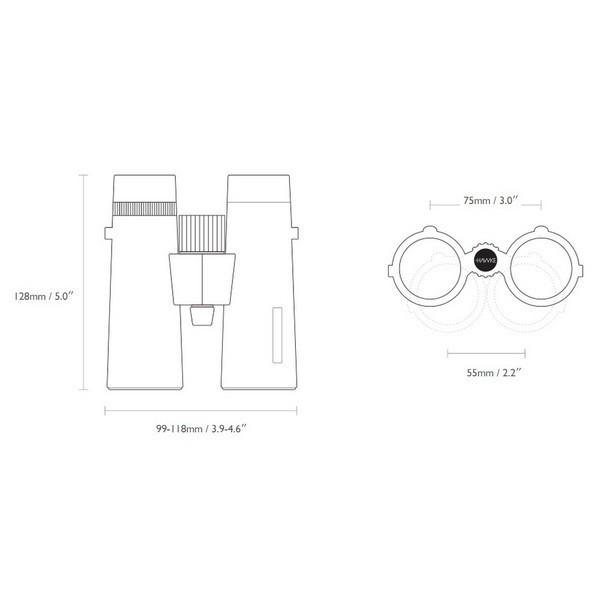 Бинокль для охоты и туризма Hawke Nature Trek 8x32 Top Hinge-Green (35100/HA4150) Бинокль для охоты и туризма Hawke Nature Trek 8x32 Top Hinge-Green (35100/HA4150)