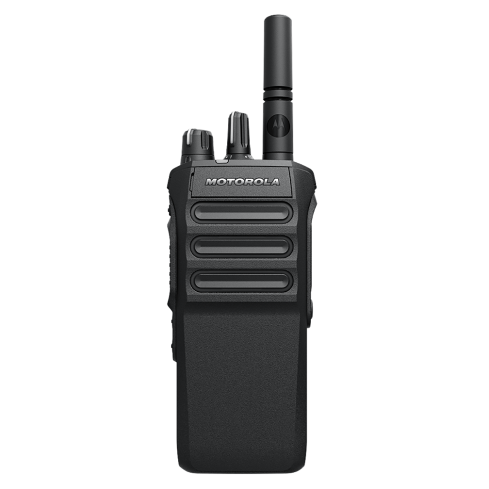 Цифровая портативная радиостанция/рация Motorola R7A, VHF, 5W, NKP, AES-256 (PMUD3494AYA) (Б/У) + 2 АКБ